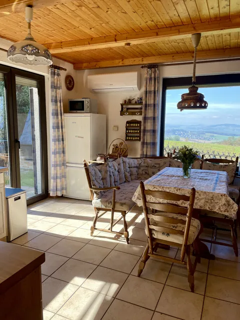 Kitchen with a dining area
