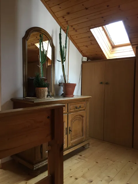 Upstairs landing with a dressing table
